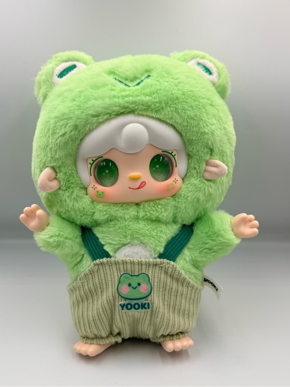 Green Frog Plush Doll - Adorable Kids Stuffed Toy